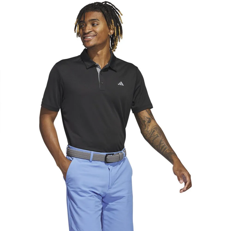 adidas Men's Drive Golf Polo Shirt - Black