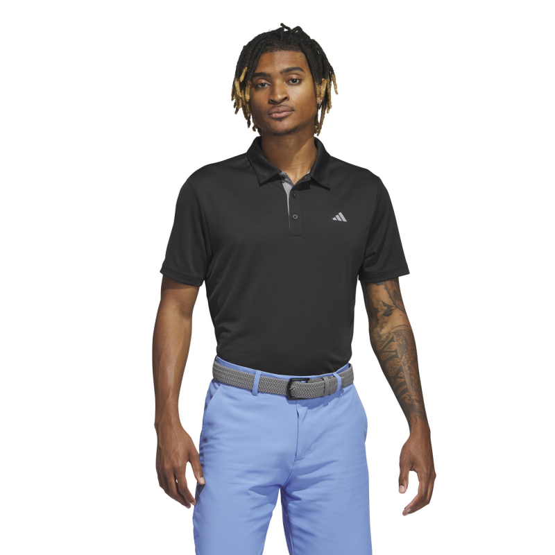 adidas Men's Drive Golf Polo Shirt - Black