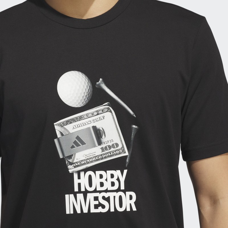 adidas Men's Golf Culture Graphic Tee - Black