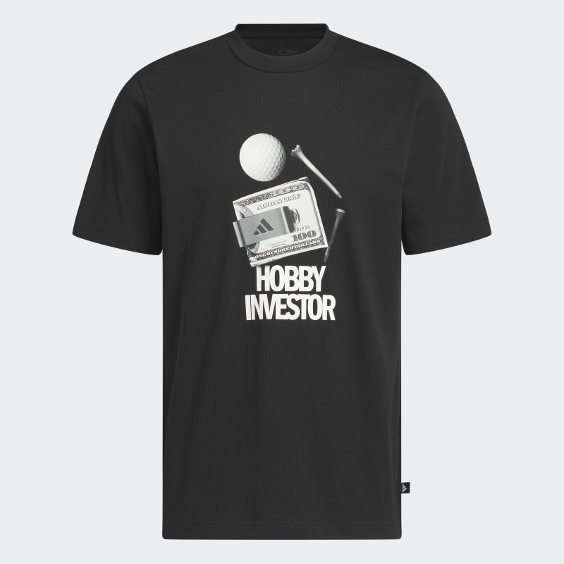 adidas Men's Golf Culture Graphic Tee - Black