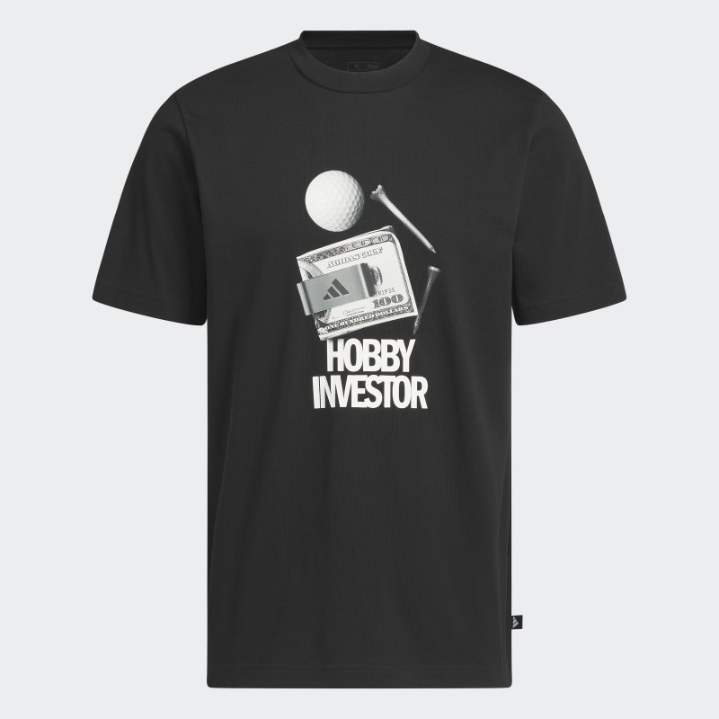 adidas Men's Golf Culture Graphic Tee - Black