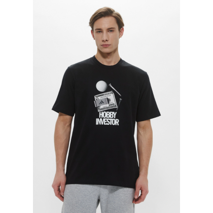 adidas Men's Golf Culture Graphic Tee - Black