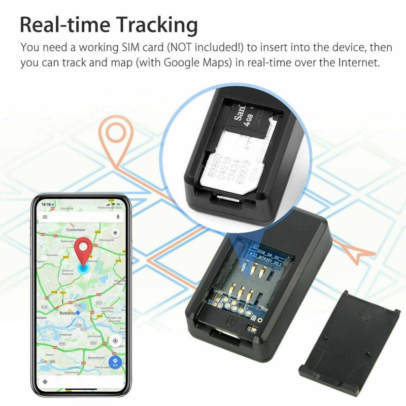 جهاز تتبع نظام تحديد المواقع العالمي GPS يعمل بشريحة داخلية