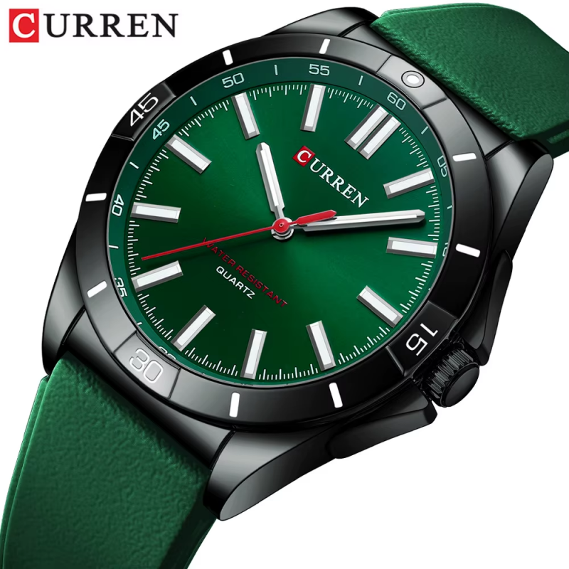 ساعه CURREN رجالي  Rubber من CURREN