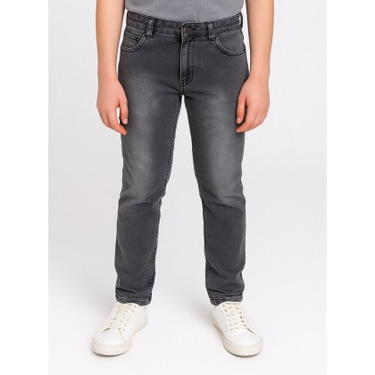 بنطلون جينز للرجال لون رمادي
