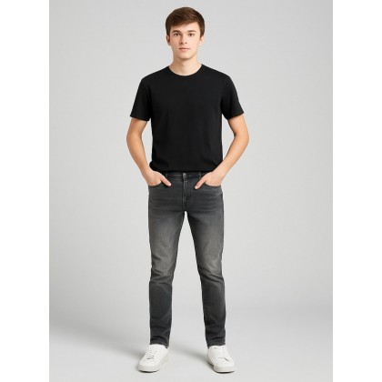 بنطلون جينز للرجال لون أسود
