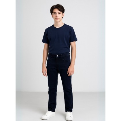 بنطلون جينز للرجال لون أسود