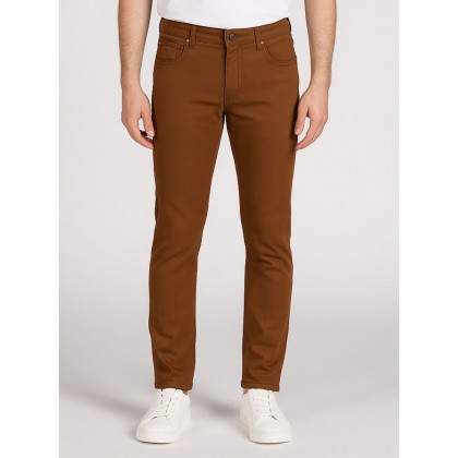 بنطلون للرجال لون كموني