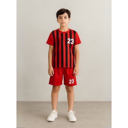 تريننج ولادي سبورت أسود وأحمر