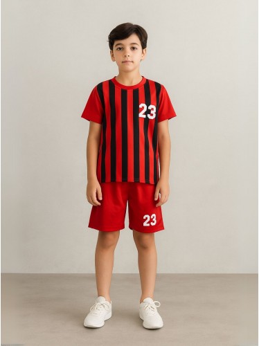 تريننج ولادي سبورت أسود وأحمر