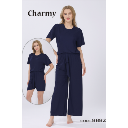 بيجامة ستاتية 3 قطع Charmy