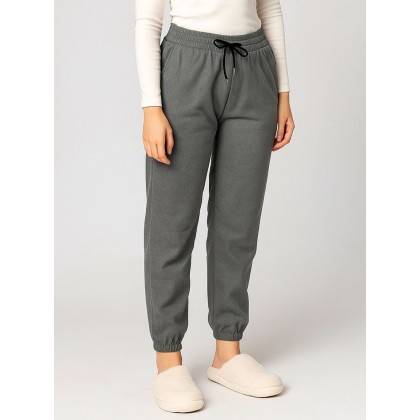 بنطلون فيليز مبطن بأرجل مطاطية للنساء لون فيروزي غامق