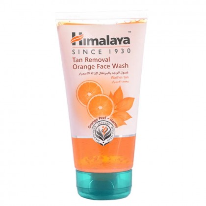 غسولللوجه غني بالبرتقال لإزالة الاسمرار من Himalaya