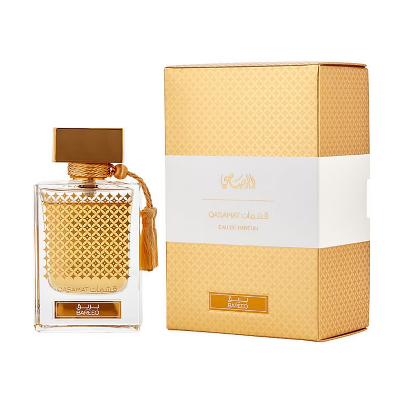 Qasamat Bareeq EDP By Rasasi For Unisex 65Ml -عطر قسمات بريق من الرصاصي للجنسين حجم 65 مل