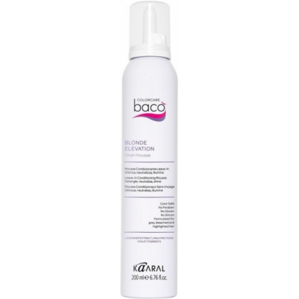 Kaaral Baco Color Care Blonde Elevation Silver Mousse 200ML