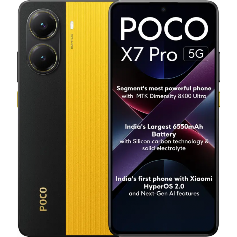 Xiaomi Poco X7 Pro 12GB RAM & 512GB كفالة سنة