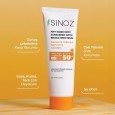 SINOZ SUNSCREEN SENSITIVE SPF50 50 ml - كريم سينوز المضاد للبقع الداكنة بعامل حماية من الشمس SPF 50 + (50 مل)