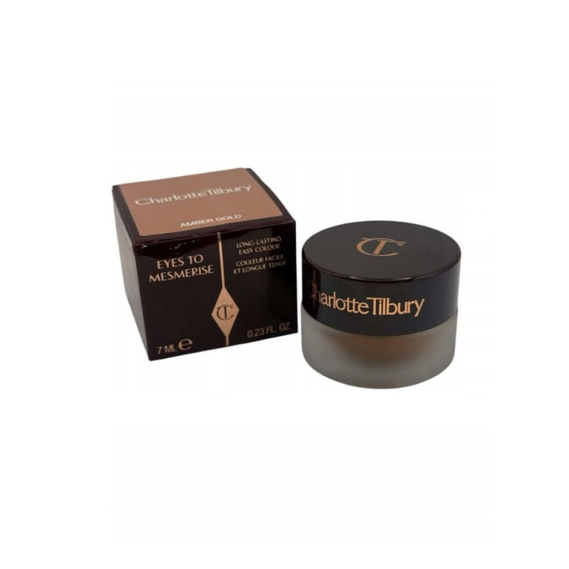 Charlotte Tilbury Eyes To Mesmerise Amber Gold 7 ml - ظل عيون كريم لامع درجة عنبر جولد 7 مل من شارلوت تيلبري