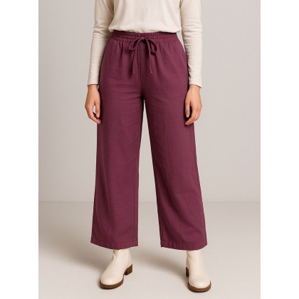 بنطال بيتي للنساء لون بنفسجي