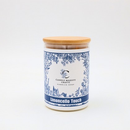 شمعة برائحة LIMONCELLO TOUCH(ليمون) صناعة يدوية