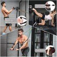 Power resistance bands set-مجموعة الحبال المطاطية للتمارين الرياضية