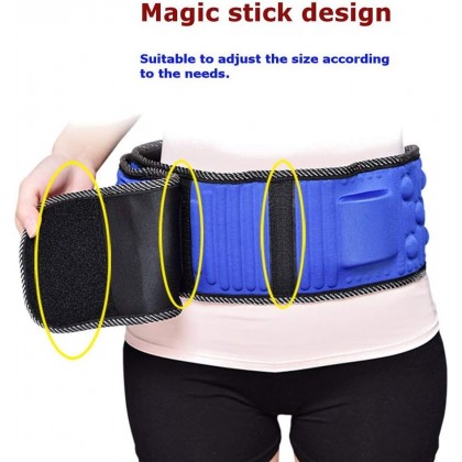 Vibroaction Slimming Massage Belt-دعامة خصر مع حزام الورك العجزي
