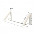 Aluminum wall-mounted clothes hanger-ستاند تعليق الملابس