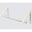 Aluminum wall-mounted clothes hanger-ستاند تعليق الملابس