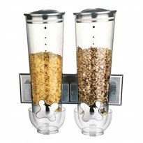 double cereal dispenser-حاملة الكورنوفلكس للمقاهي 2 لتر