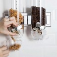 double cereal dispenser-حاملة الكورنوفلكس للمقاهي 2 لتر