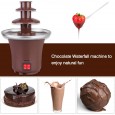 Chocolate Fondue Fountain-نافورة شوكولاتة فوندو صغيرة حرارية كهربائية