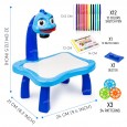 Children Led projector art drawing table-طاولة وجهاز عرض للرسم للاطفال