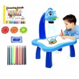 Children Led projector art drawing table-طاولة وجهاز عرض للرسم للاطفال