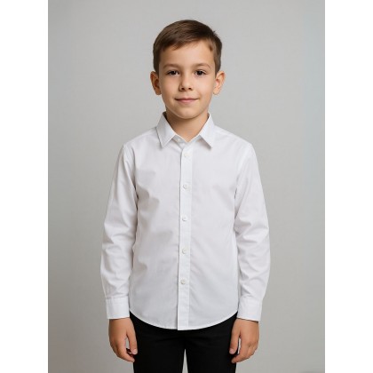 قميص أبيض سادة للنساء