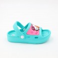 حذاء بتصميم هالو كيتي للأطفال لون تركواز اخضر