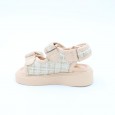 صندل بناتي للاطفال لون بيج