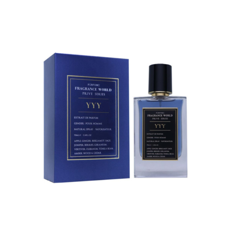 YYY Extrait de Parfum by Fragrance World for Unisex 70 ML