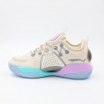 حذاء رياضي للرجال لون أبيض و بنفسجي
