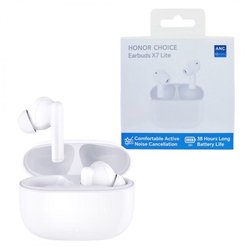 Honor Choice X7 Lite ANC Earbuds - White