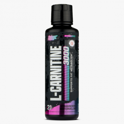 Nutrex Research Liquid Carnitine 3000 Suppoert Fat Metabolism 480ml Strawberry Watermelon