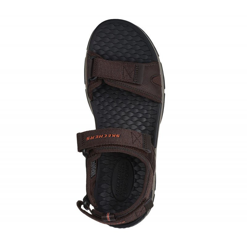 Skechers Mens' Tresmen - Ryer Sandal- صندل سكيتشرز تيرسمن للرجال لون بني