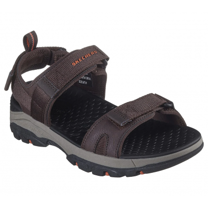 Skechers Mens' Tresmen - Ryer Sandal- صندل سكيتشرز تيرسمن للرجال لون بني