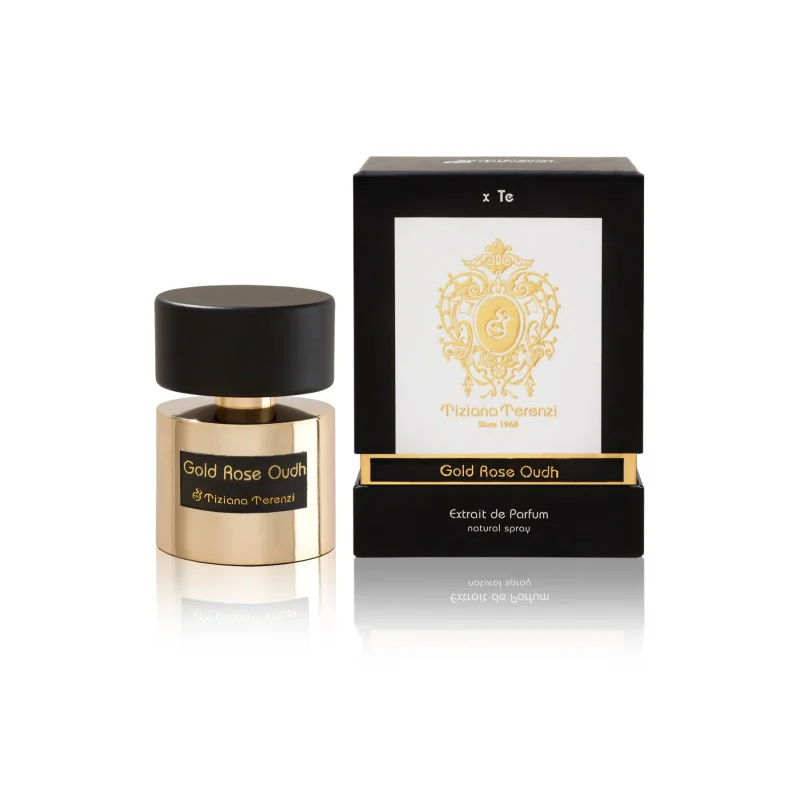 Gold Rose Oudh Extrait de Parfum By Tiziana Terenzi for Men 100 ml - عطر قولد روز عود اكسترايت دو بارفيوم من تيزيانا تيرينزي للرجال 100 مل