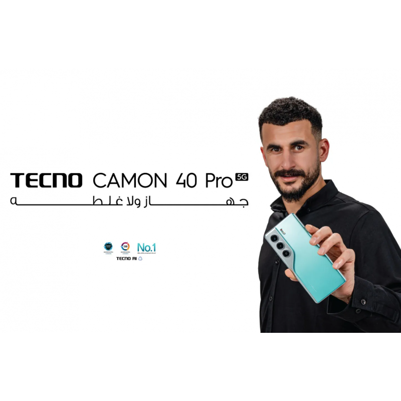 Tecno Camon 40 Pro 5G (12/256GB) كفالة سنة