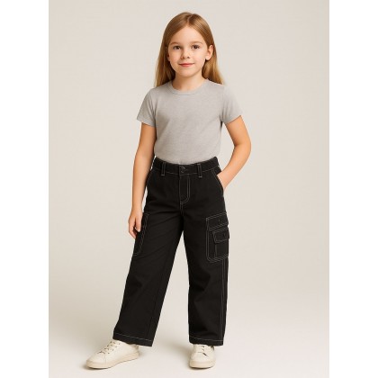 بنطال للأطفال لون أسود