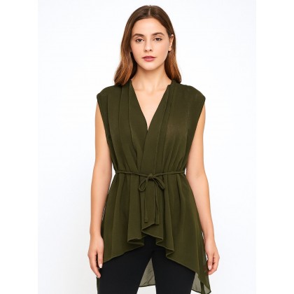 بلوزة  للنساء لون أخضر