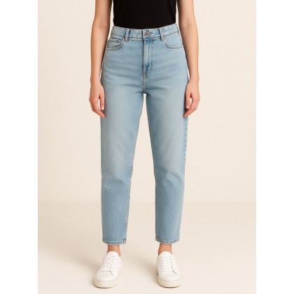 بنطال جينز للنساء لون أزرق فاتح