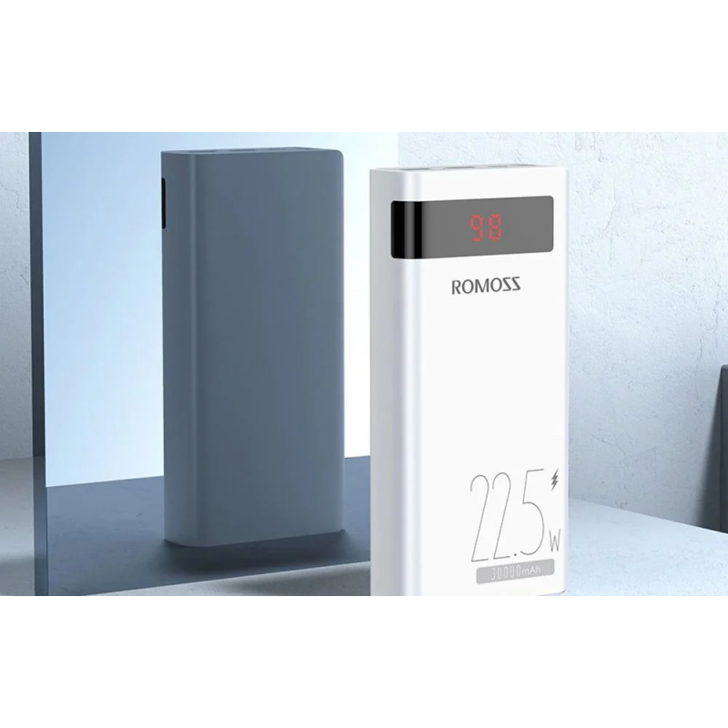 Power Bank  باور بانك روموس Romoss Sense 8PF 30000mAh