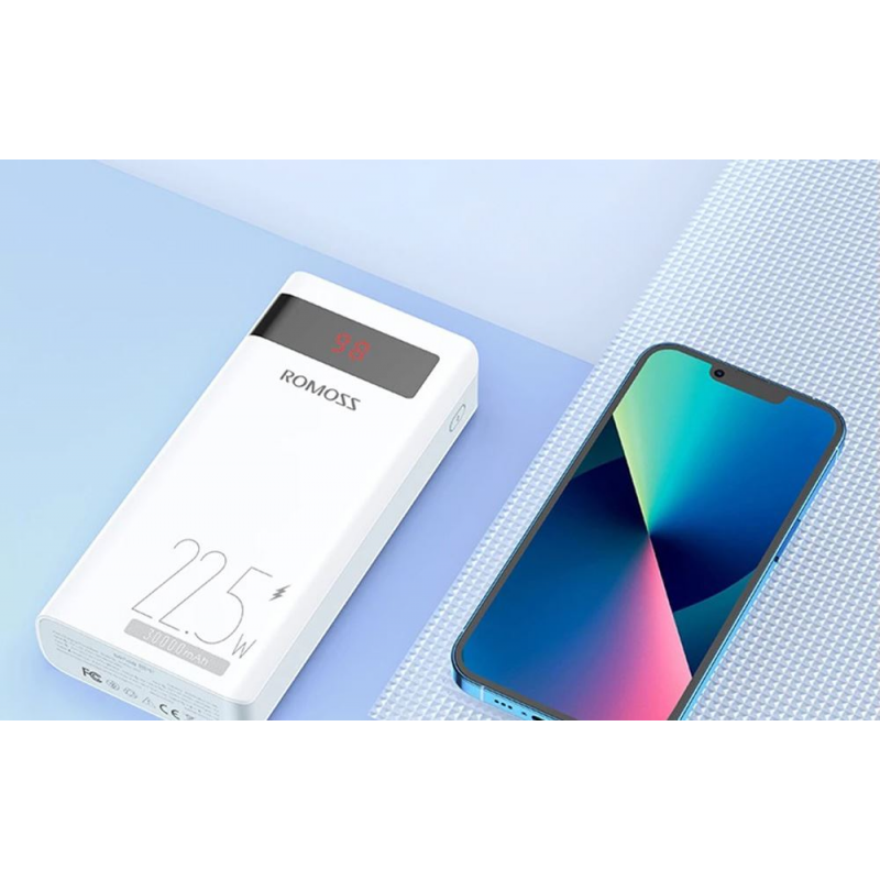 Power Bank  باور بانك روموس Romoss Sense 8PF 30000mAh