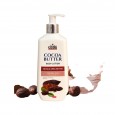 COCOA BUTTER BODY LOTION COCOA&SHEA BUTTER 400ml - لوشن للجسم بزبدة الكاكاو للبشرة الجافة من بيوتي كود 400 مل